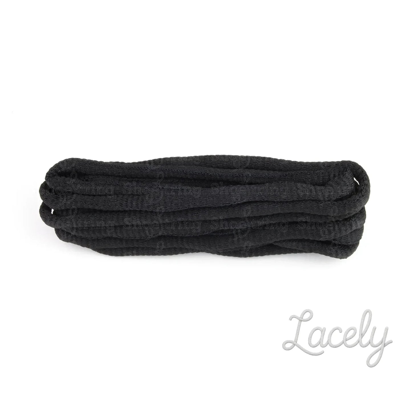 Black Knobbly firm knot Laces 1 pair - 114cm