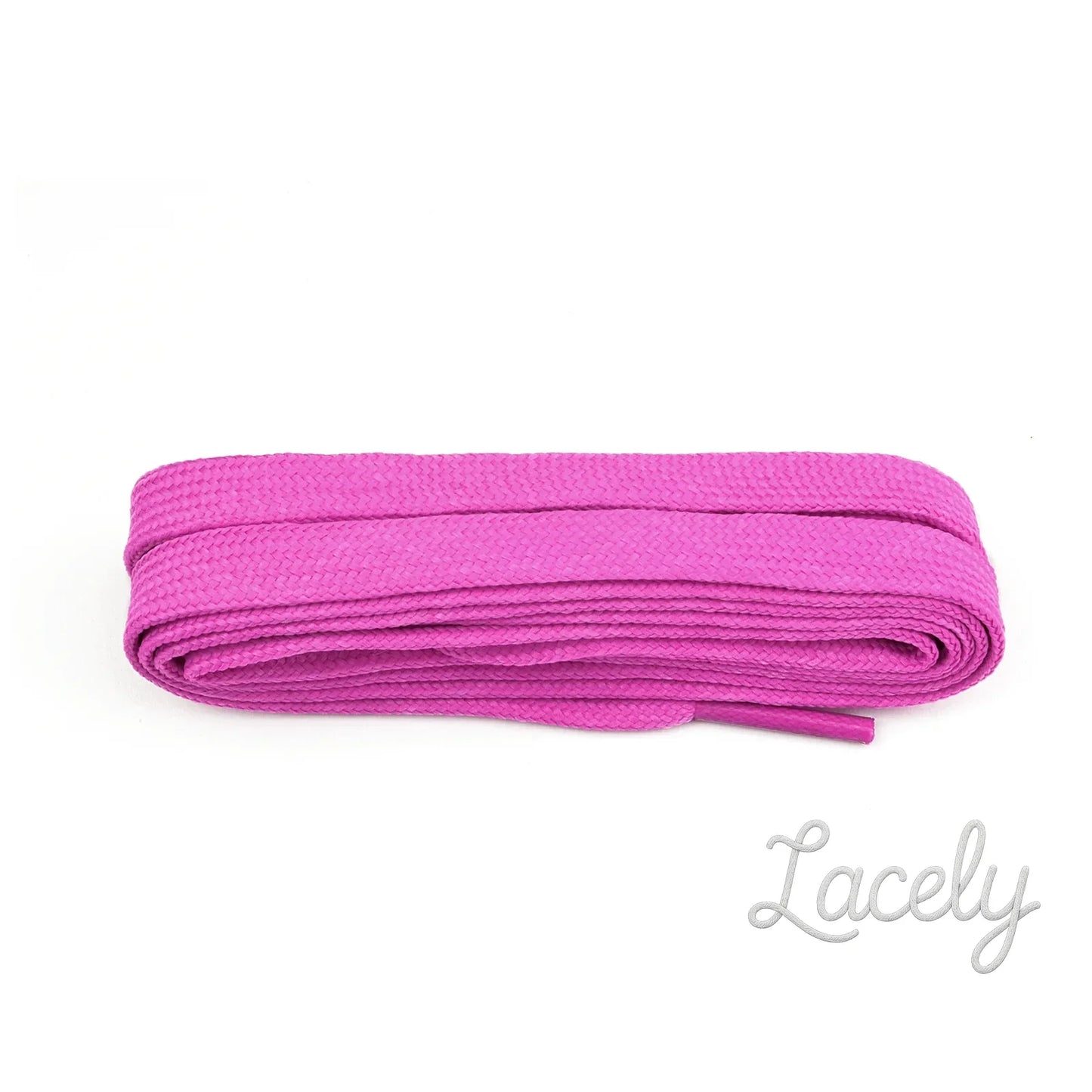 Fuchsia Flat Laces 1 pair - 100cm