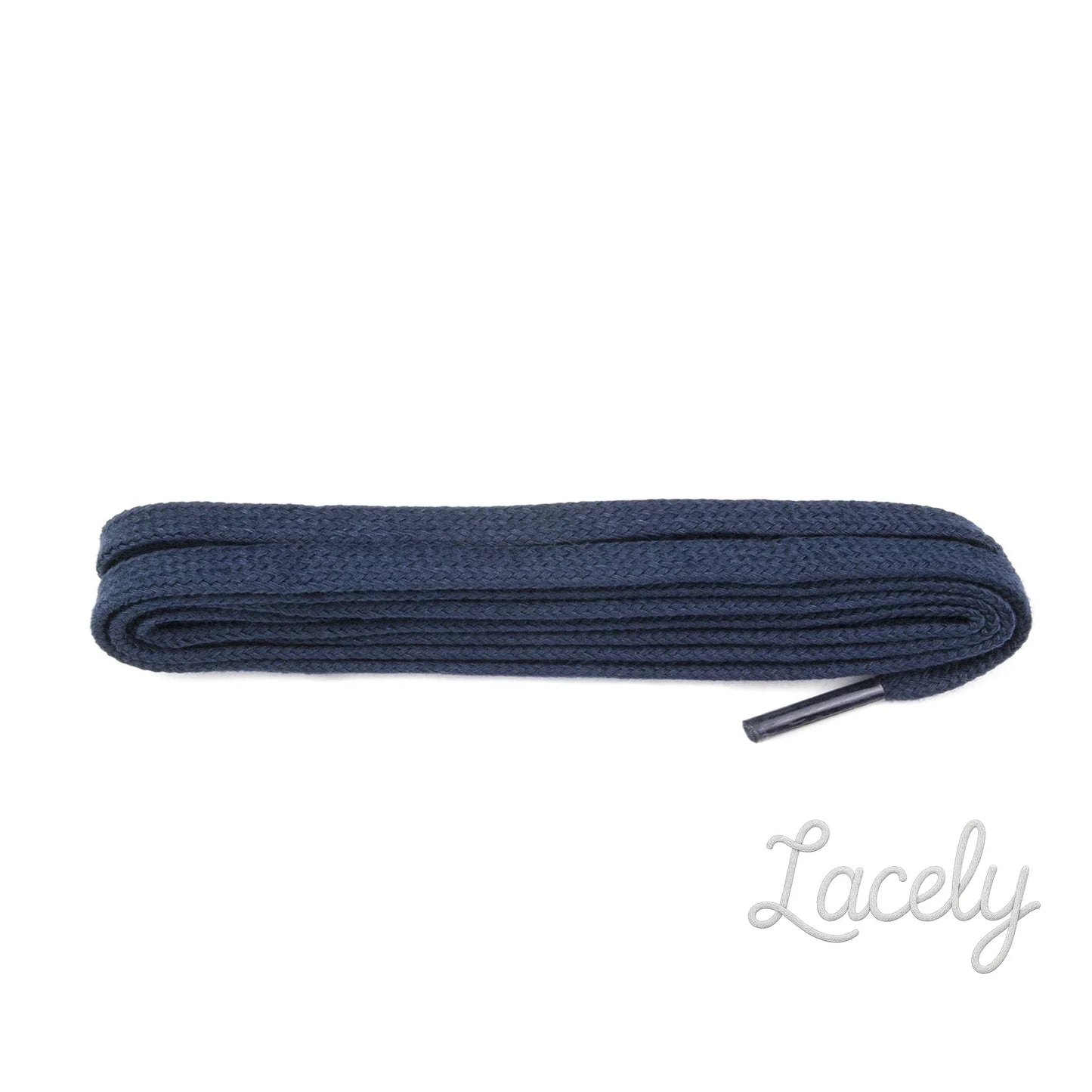 French Navy Narrow Flat laces