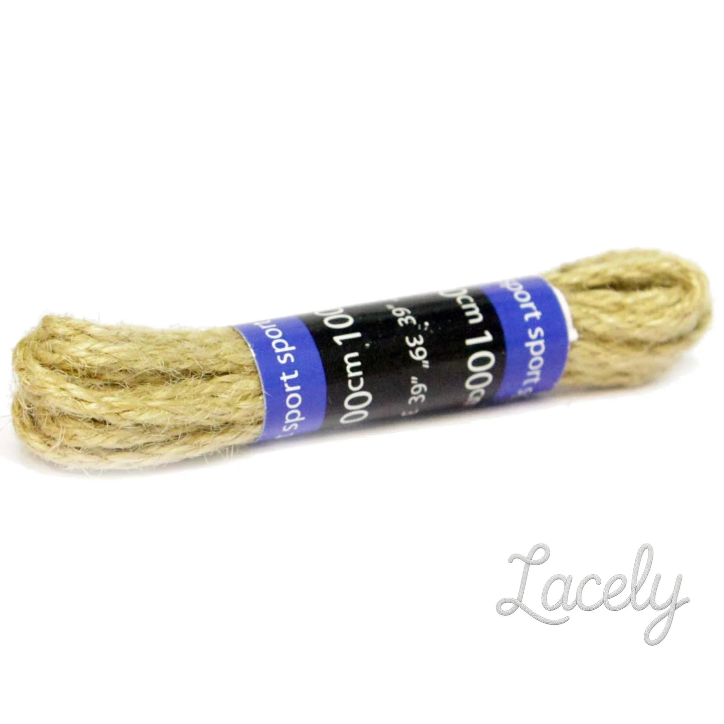 Hessian Rope Sisal Round Laces - 100cm