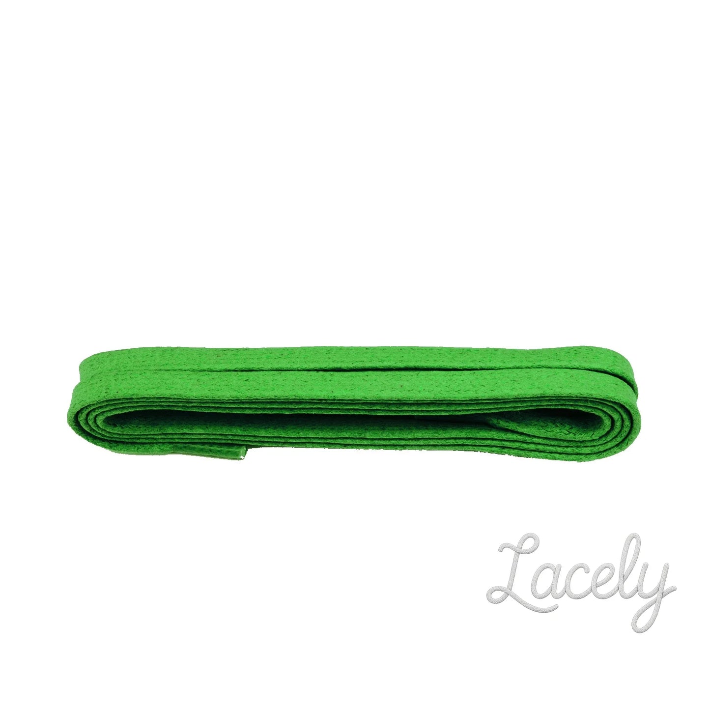 Jade 5mm Flat Waxed Laces