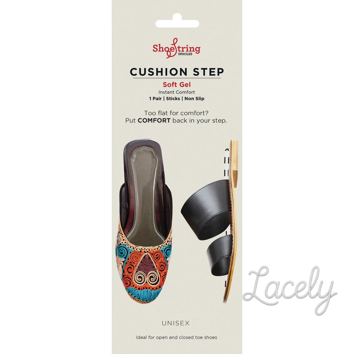 Shoe String Cushion Step Insoles