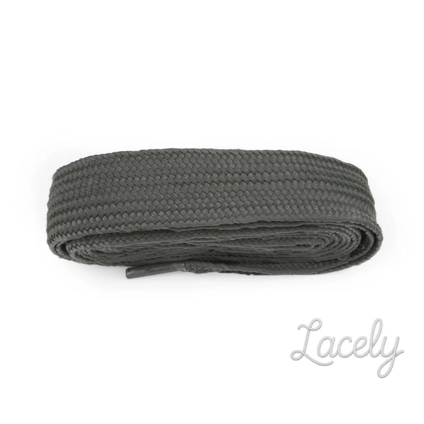 Crazy Grey Laces 1 pair - 114cm