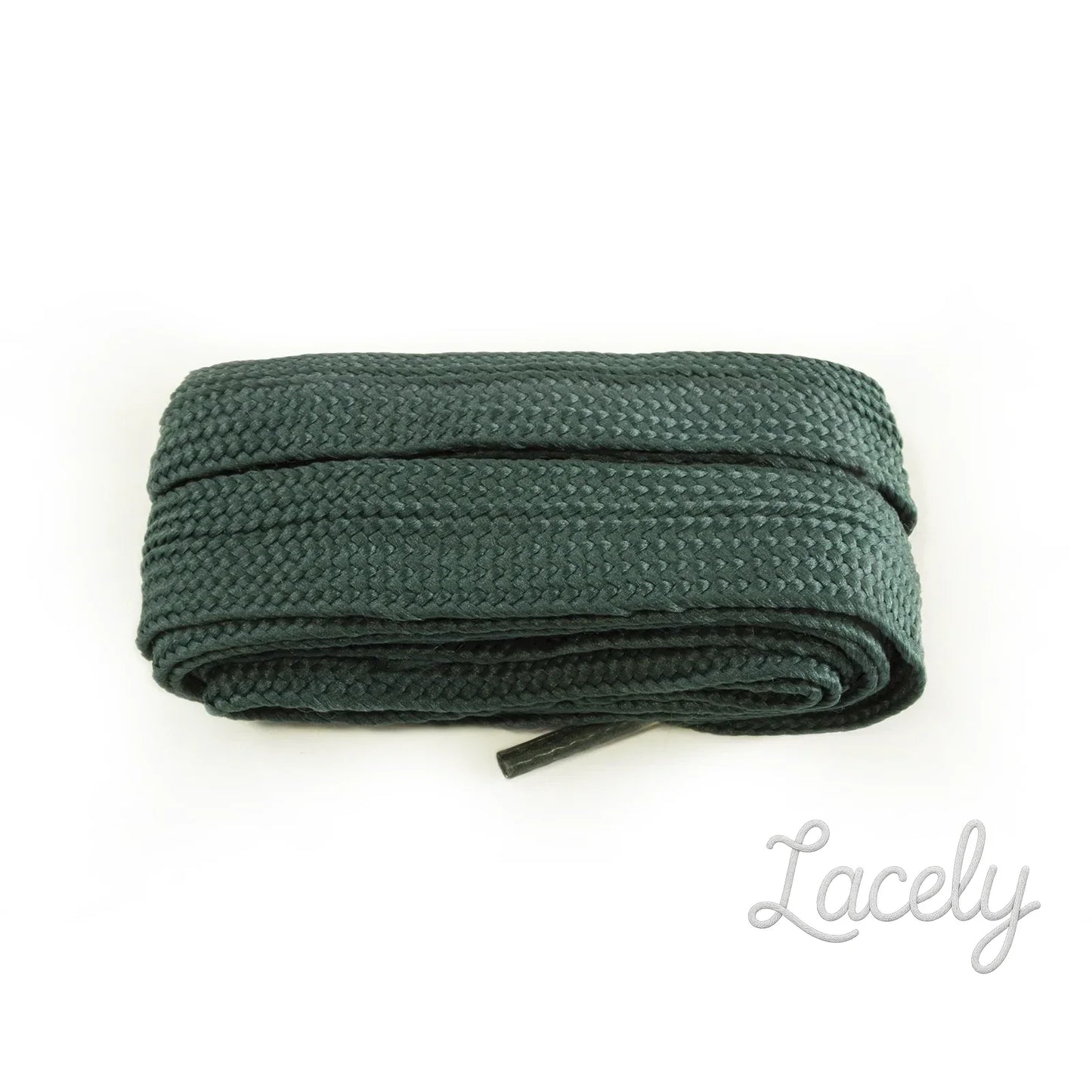 Crazy Green Wide Laces 1 pair - 140cm
