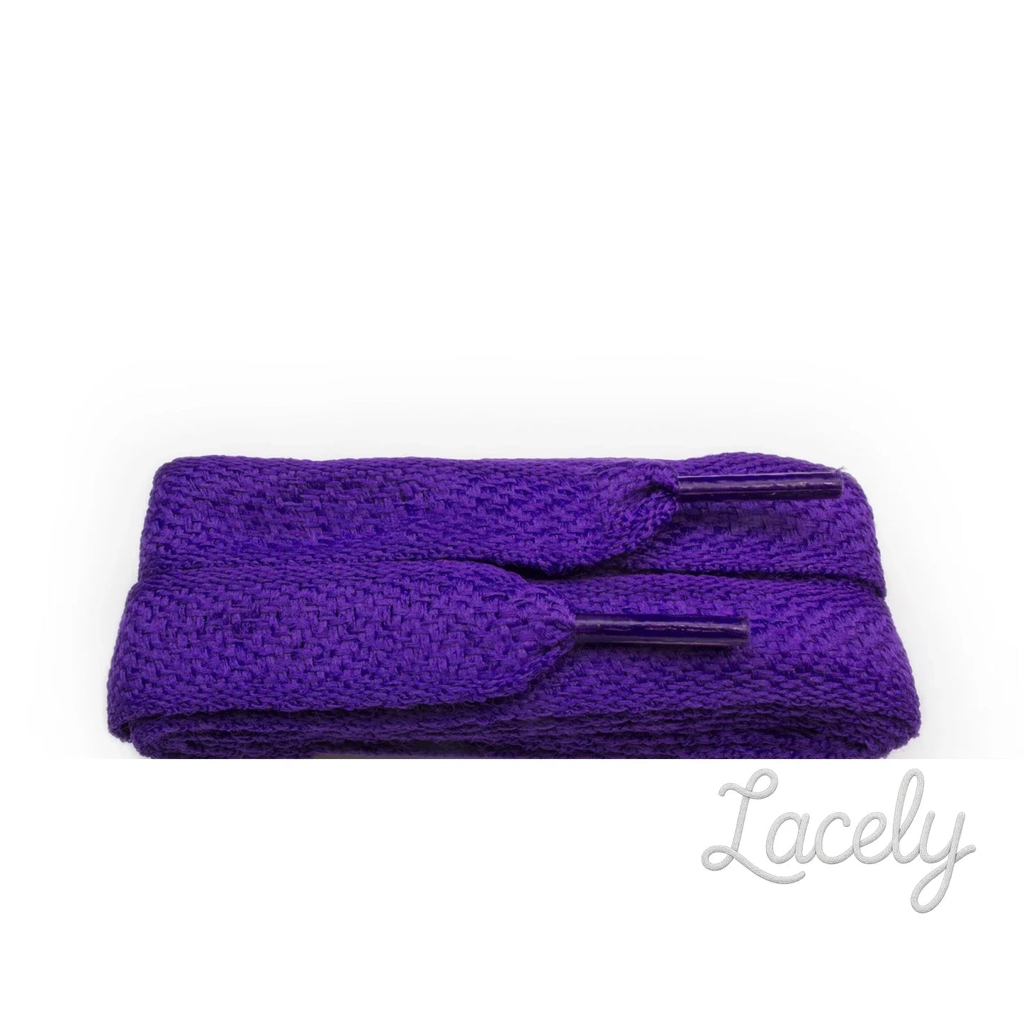 Purple Flat Supremes laces