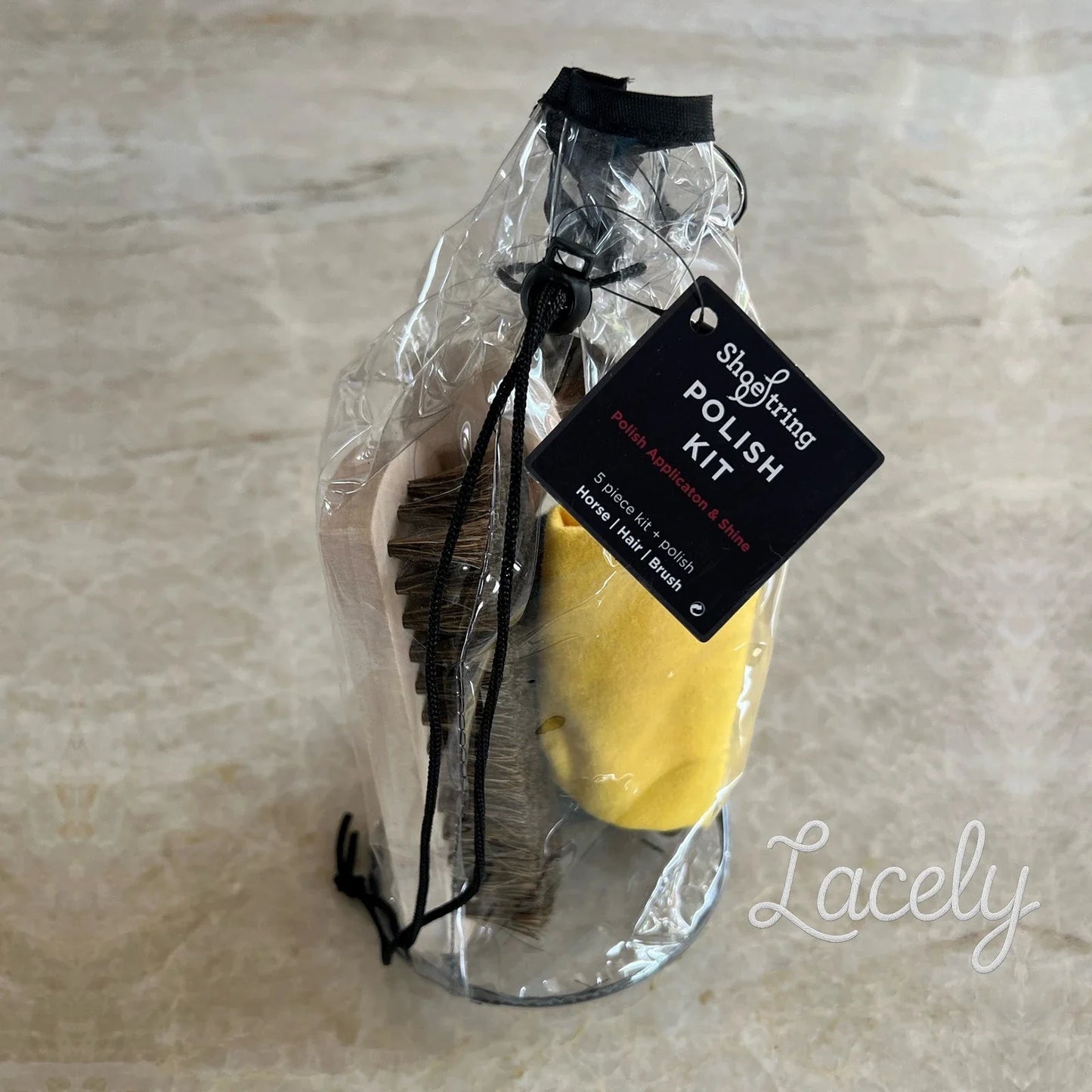 Famaco Neutral Polishing Drawstring Bag kit