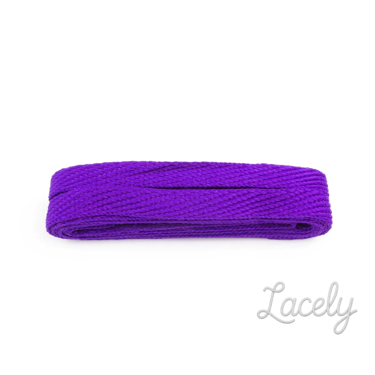 Purple American Flat Laces 1 pair - 120cm