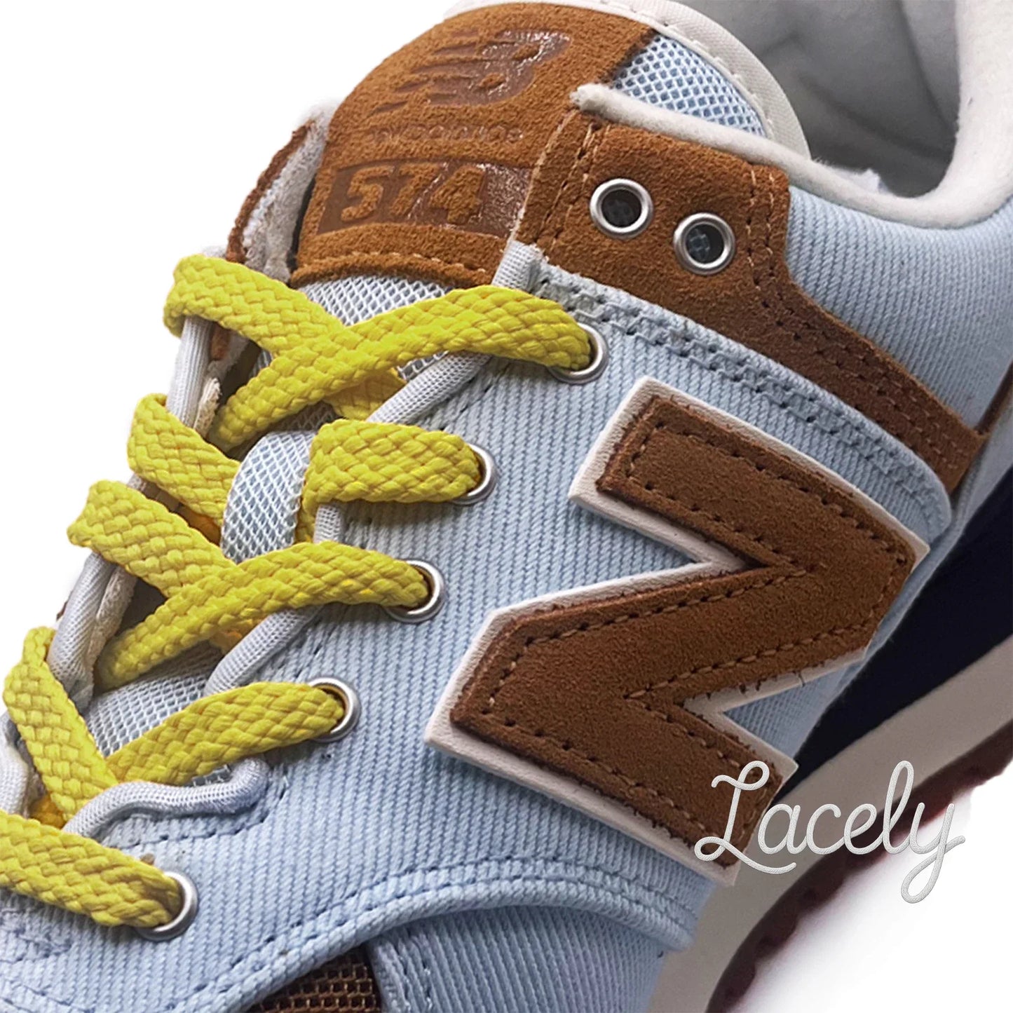 Lemon Flat CX Laces 1 pair - 120cm