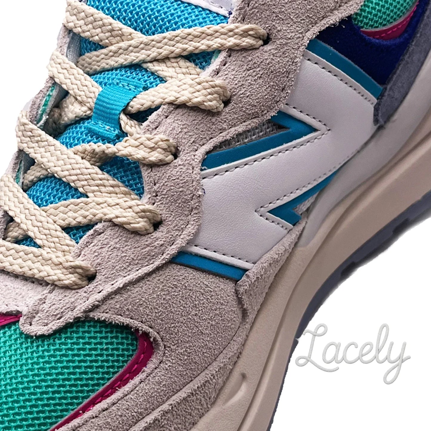 RAW CREAM 120cm Flat CX Laces