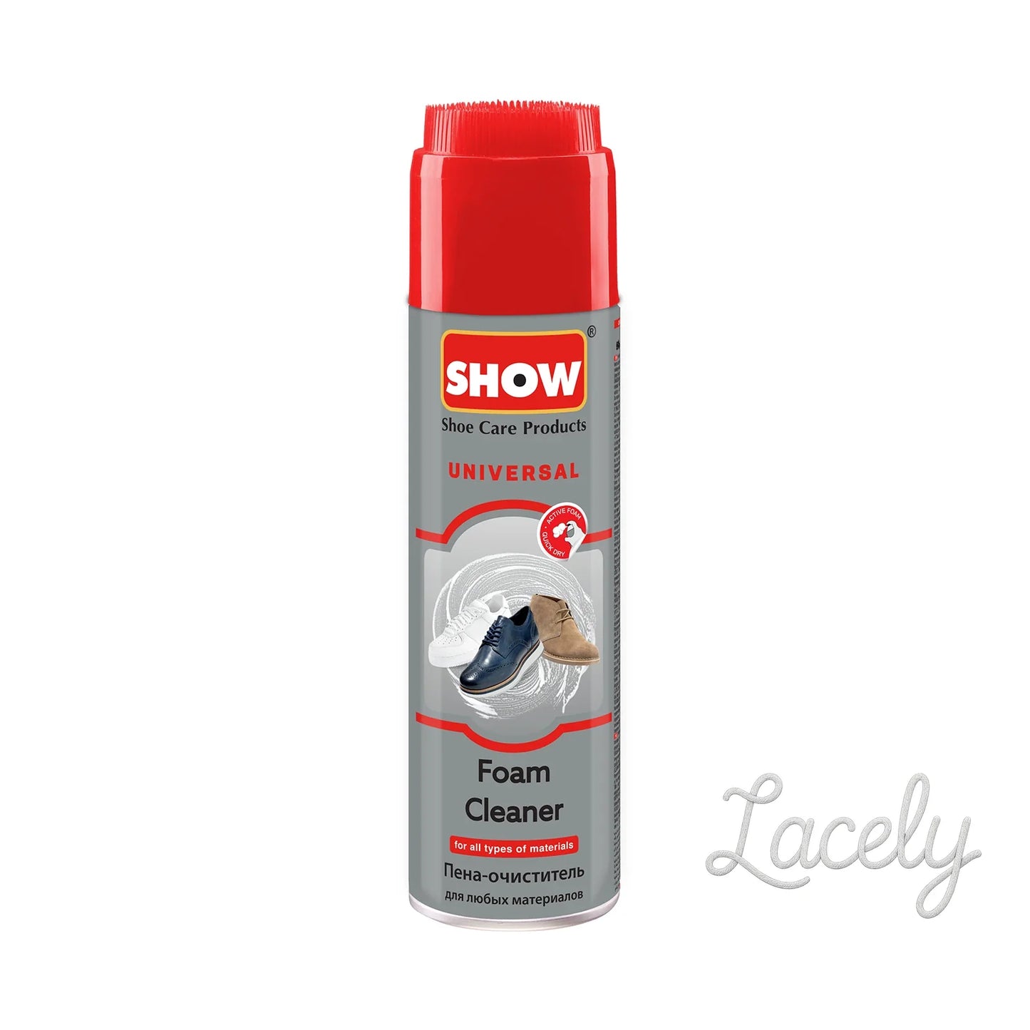 SHOW Shoe Cleaner Brush Cap 250mL