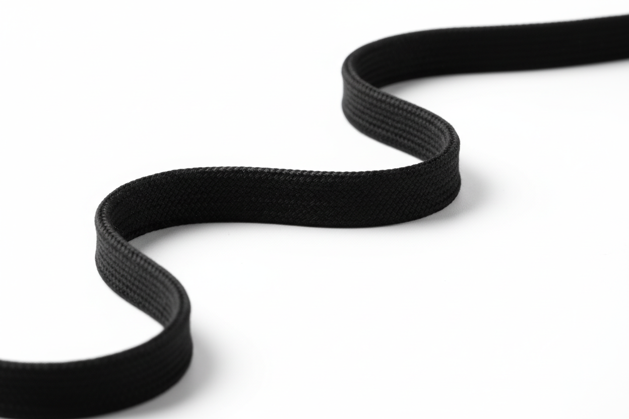 Black Round Cord Laces