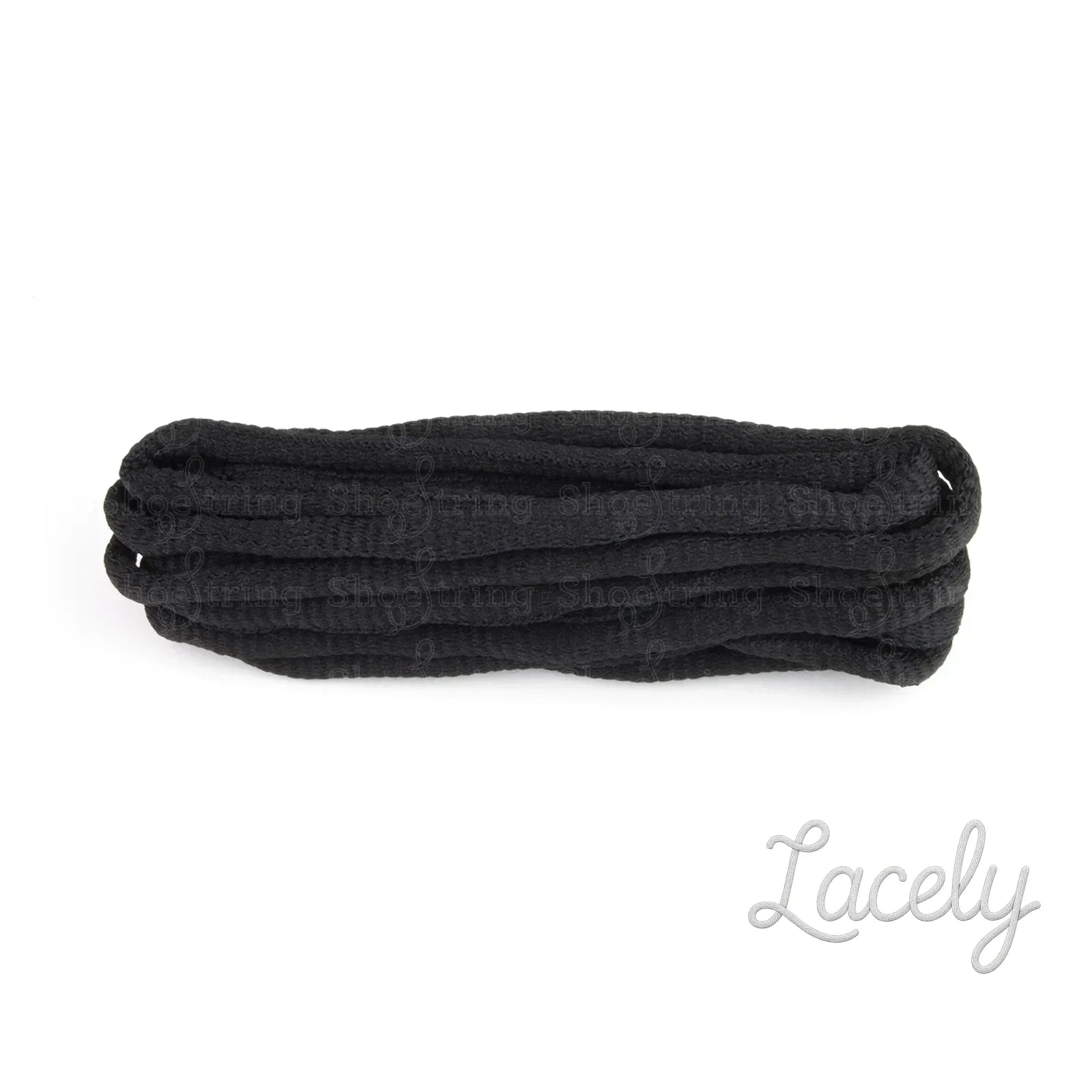 Black Knobbly firm knot Laces 1 pair - 114cm