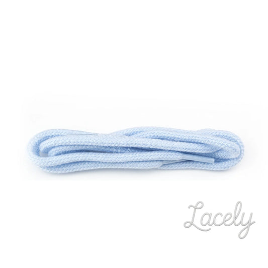Pastel Blue Fine Round laces