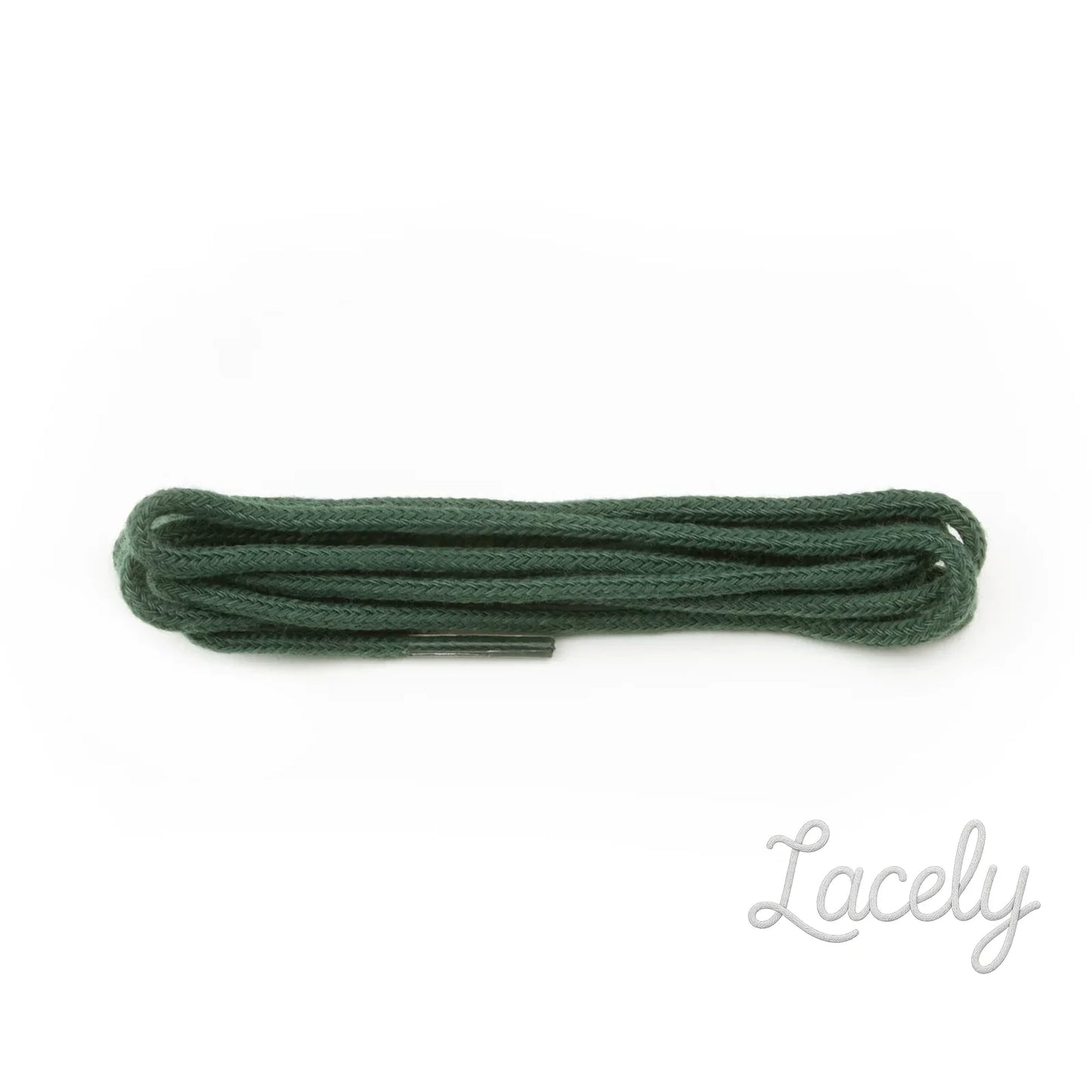 Green Round Laces 1 pair - 60cm