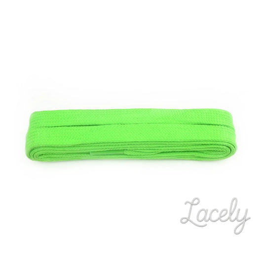 Flo Green Flat Laces 1 pair - 100cm