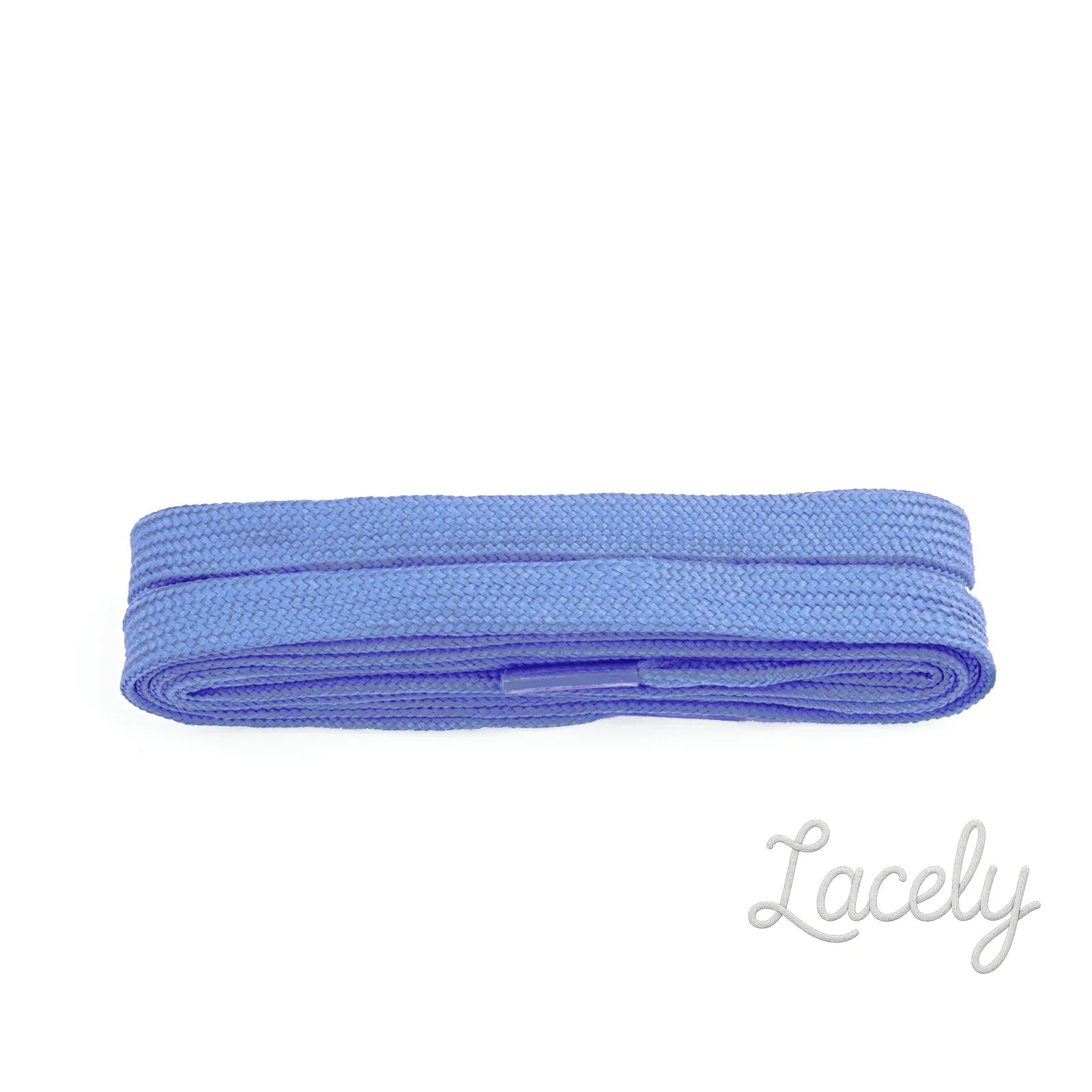 Denim Blue Flat Laces 1 pair 9mm - 100cm