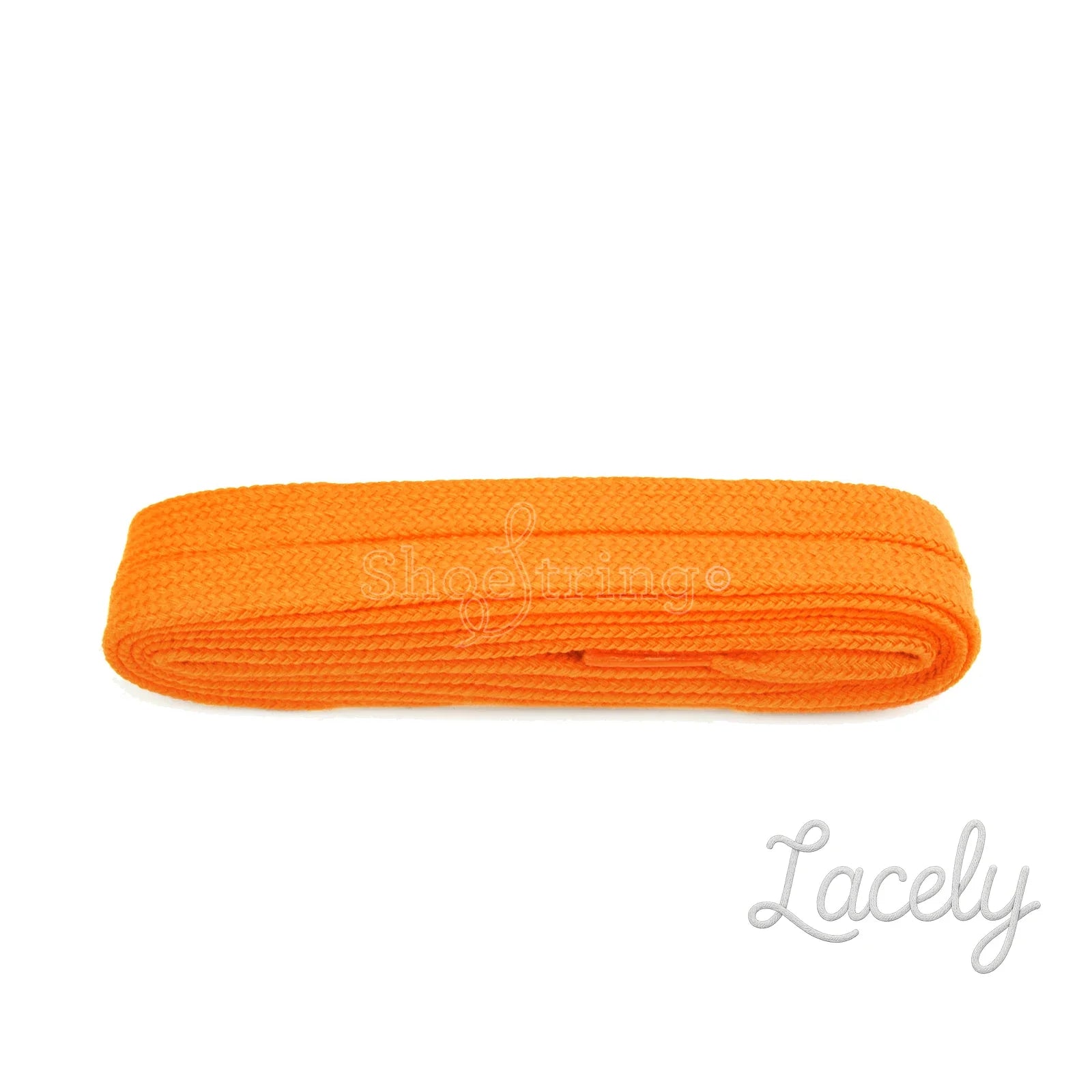 Flo Orange Flat Laces - 140cm