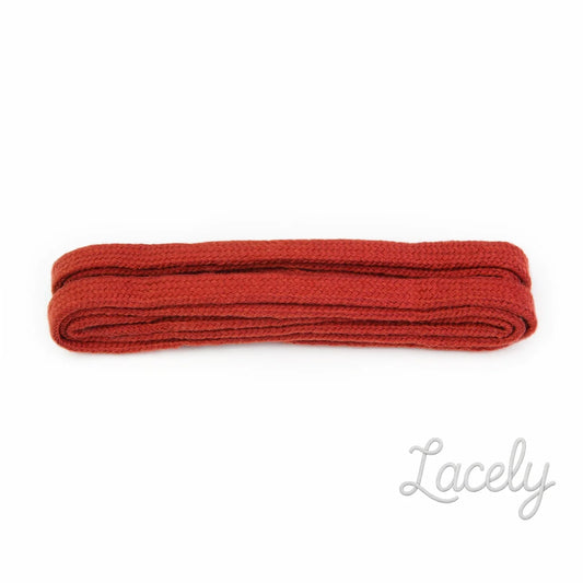 Red 60cm Flat 5mm Laces 1 pair