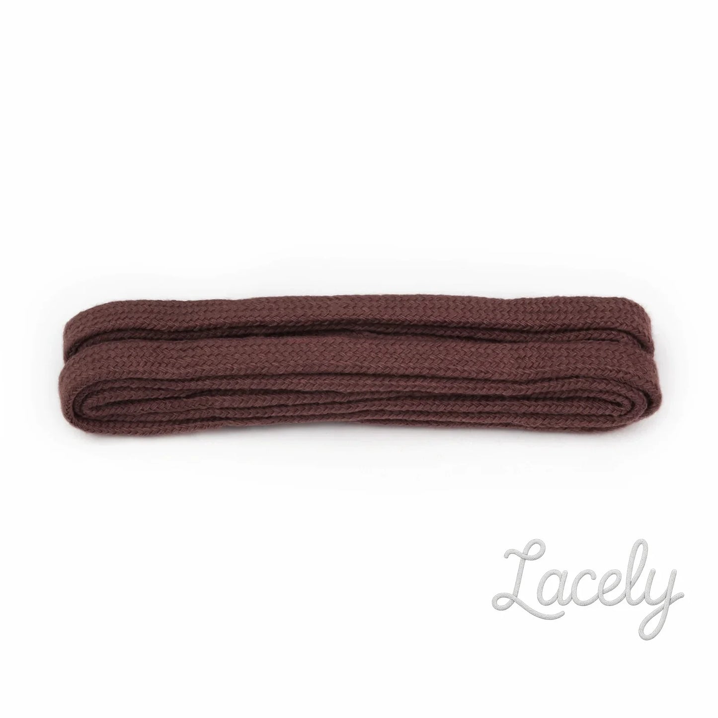 Burgundy Flat 5mm Laces 1 pair - 75cm