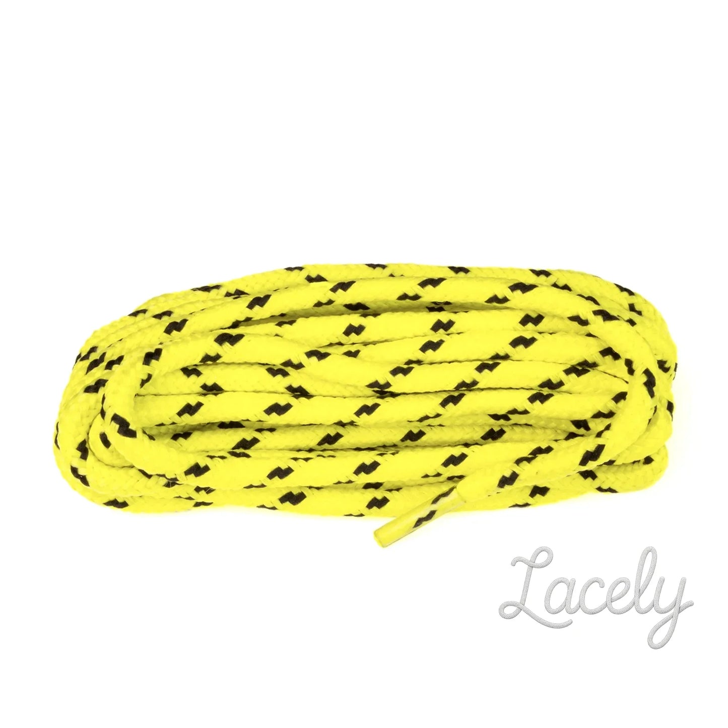 Hiking Yellow/Black Wide-Fleck Laces - 150cm