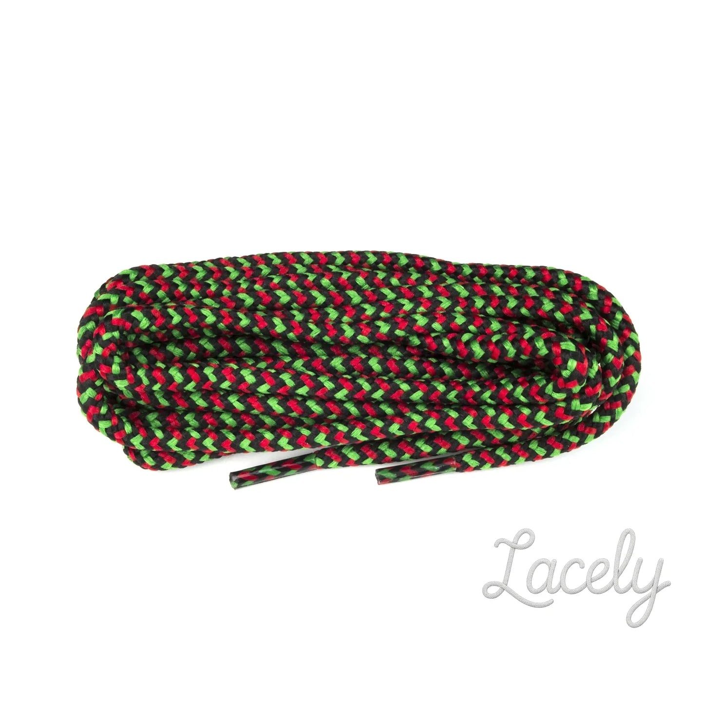 Hiking Red/Emr/Blk Dog Tooth Laces - 150cm