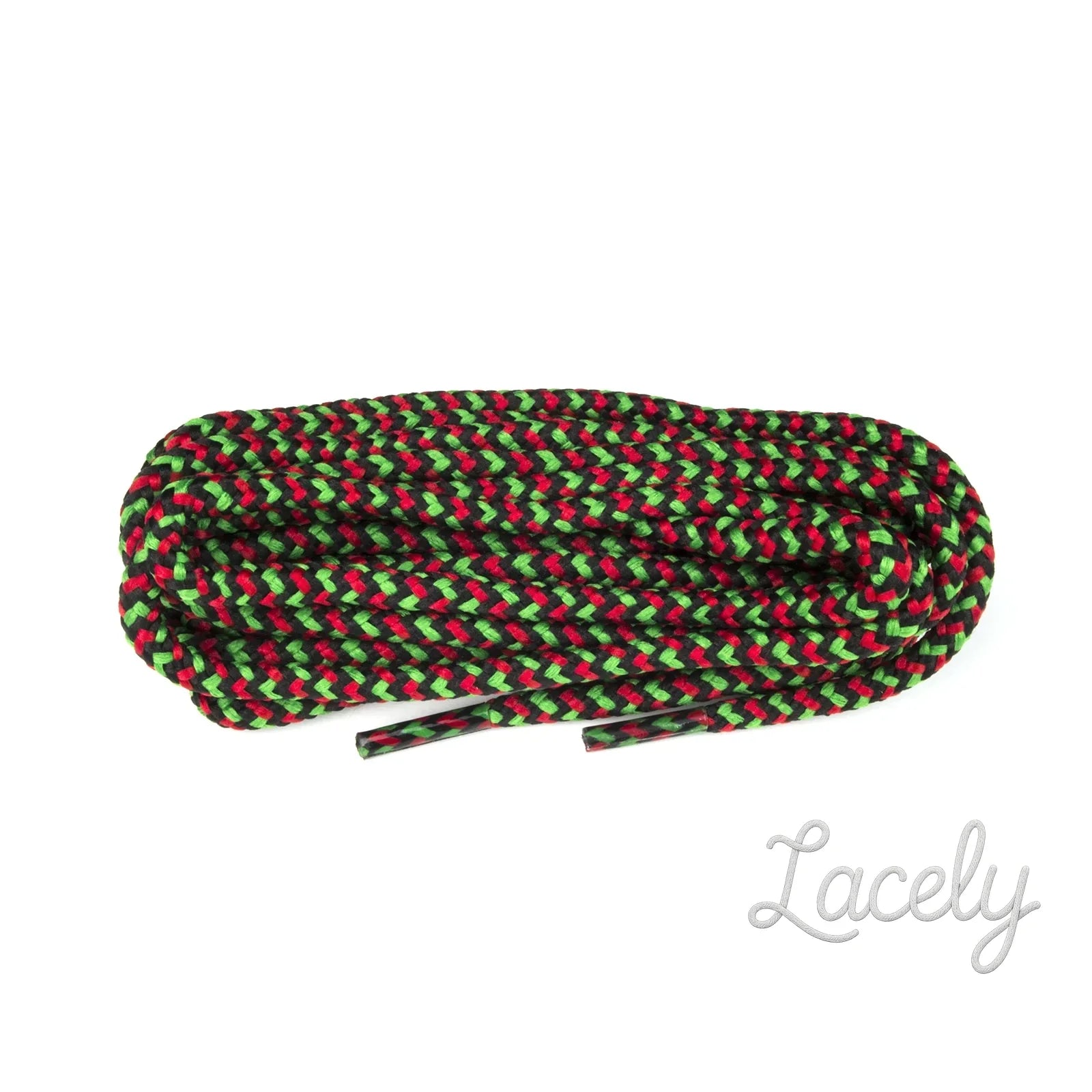 Hiking Red/Emr/Blk Dog Tooth Laces - 150cm