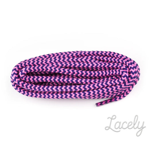 Hiking Pink/Purple Dog-Tooth Laces - 150cm