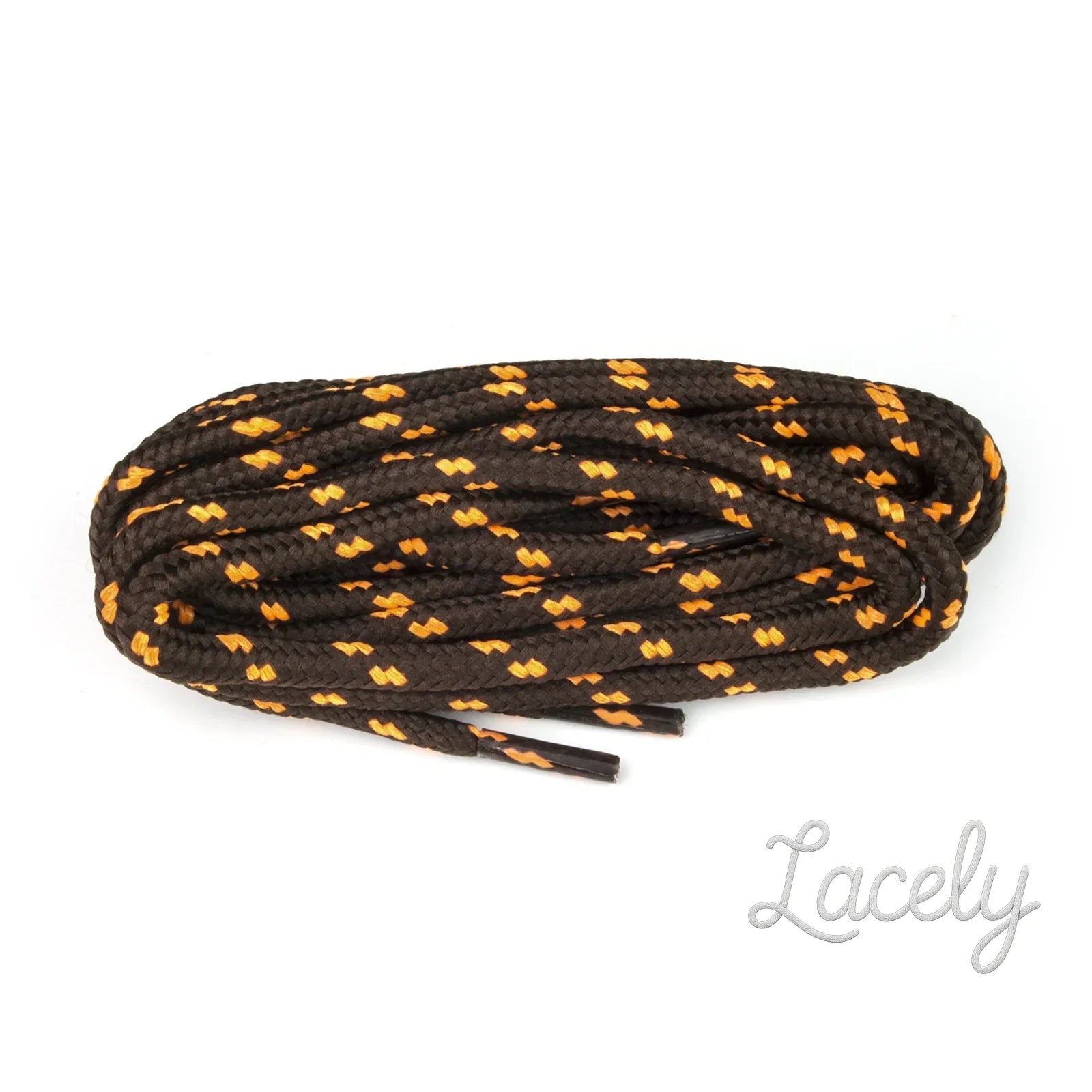 Hiking Brown/Orange Wide-Flex Laces - 150cm