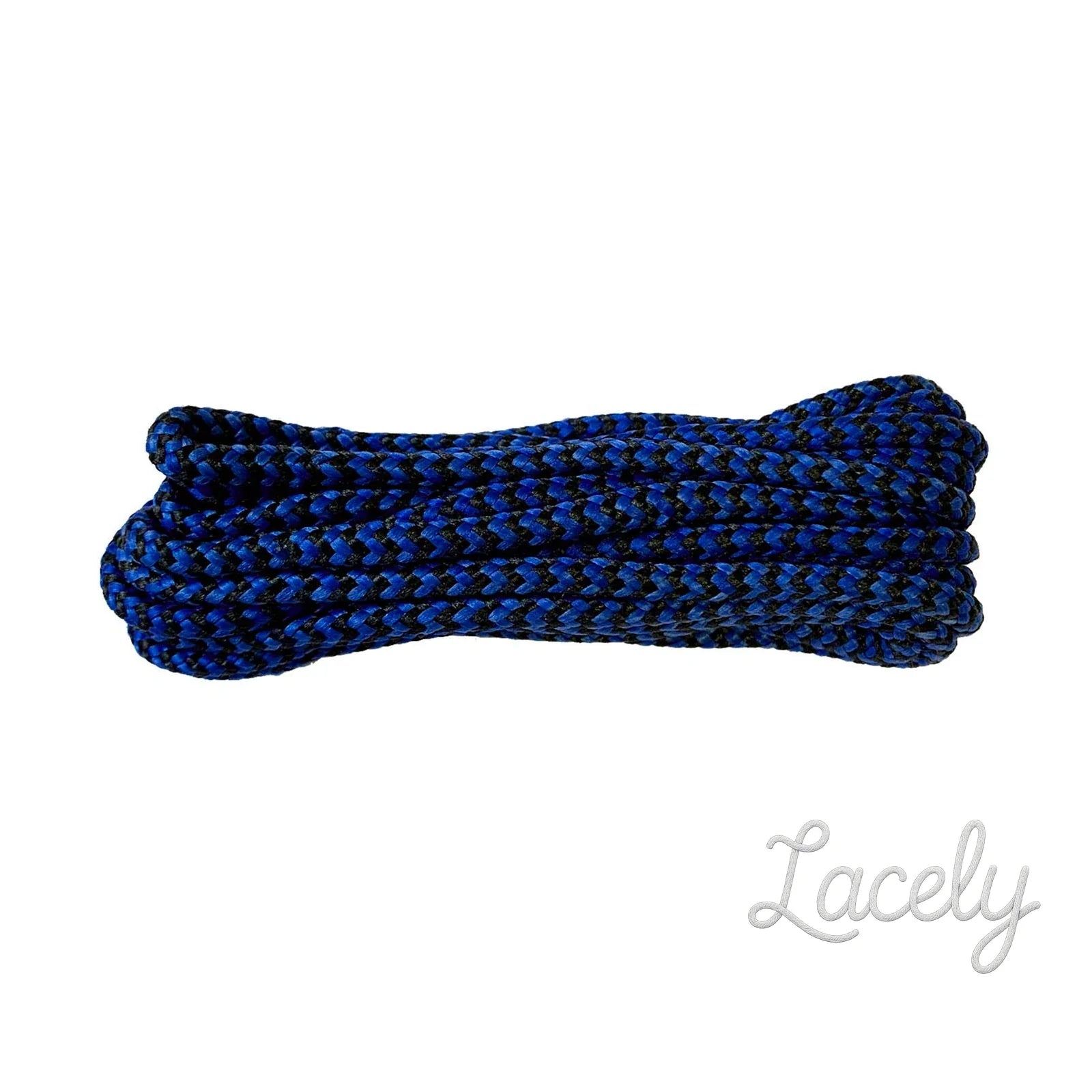 Hiking Black/Cobalt Blue Dog-Tooth Laces - 150cm