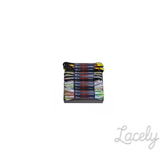 Rainbow Glitter 90cm Larme Laces X 4