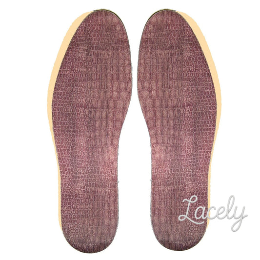 Adults Crocodile Scented Insoles - Ladies UK 8/EU 41