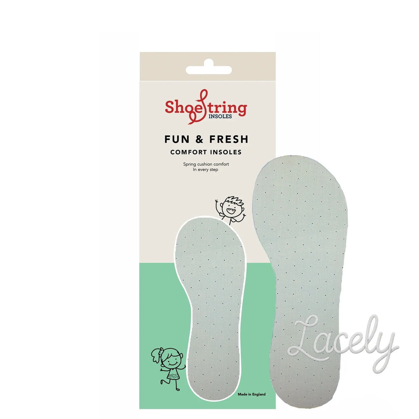Kids Cut To Fit Insoles - Cool Fresh