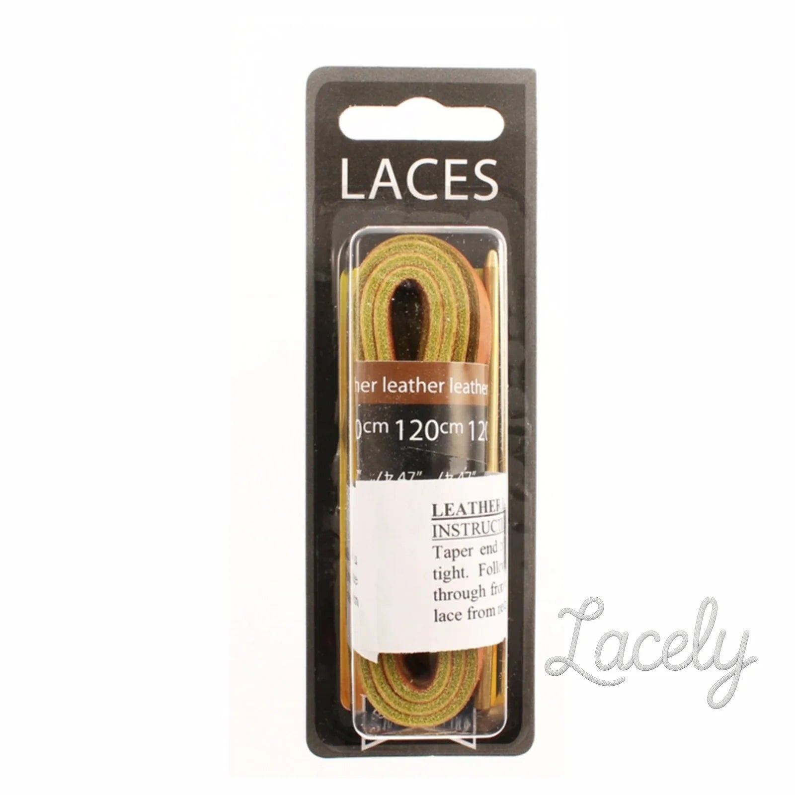 120cm Tan Leather& needle lacing kit