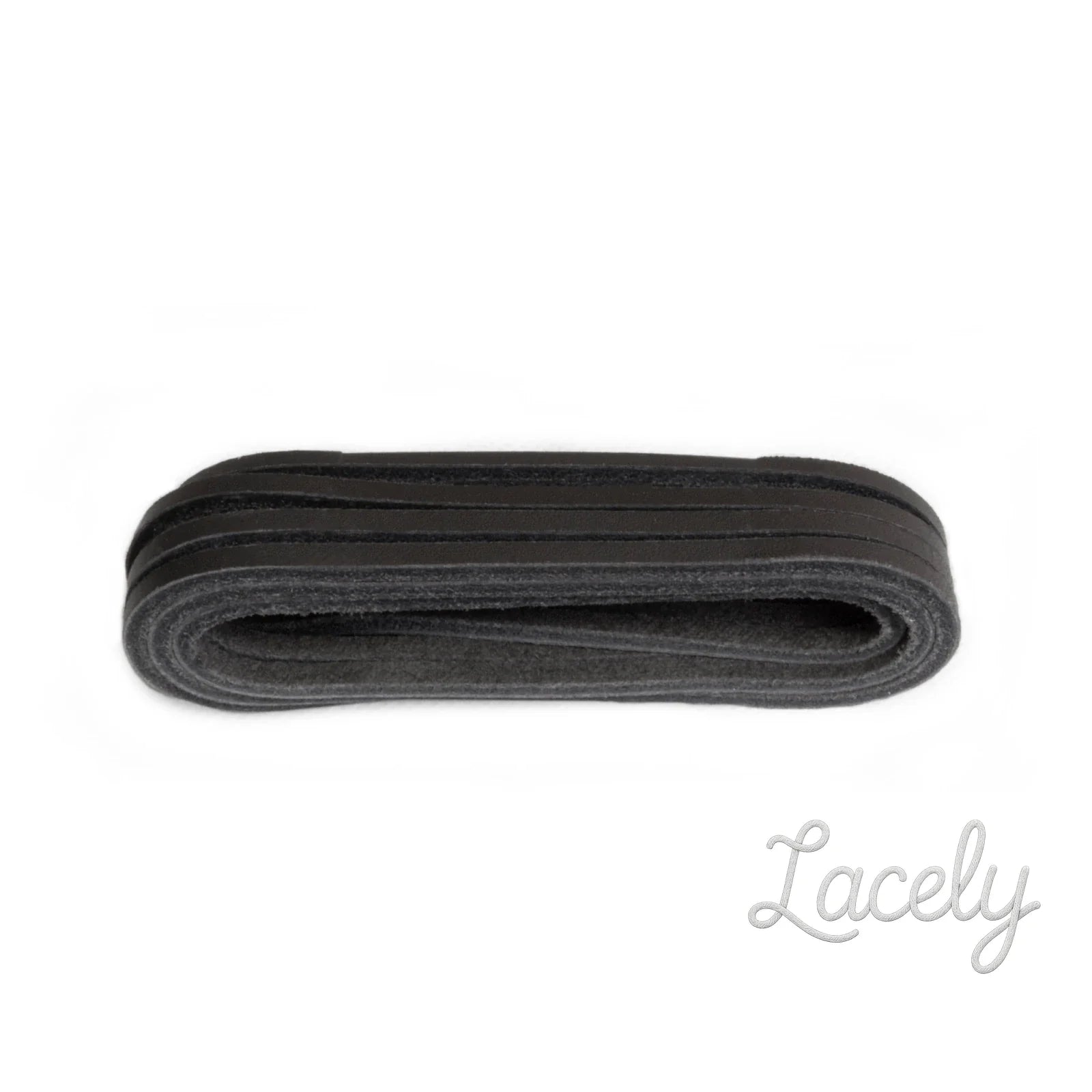 120cm Black Leather Deck shoe lacing kit