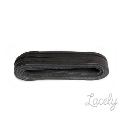 120cm Black Leather Deck shoe lacing kit