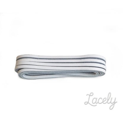 120cm White Leather Deck shoe lacing kit