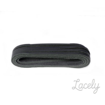 120cm Navy Leather Deck shoe lacing kit
