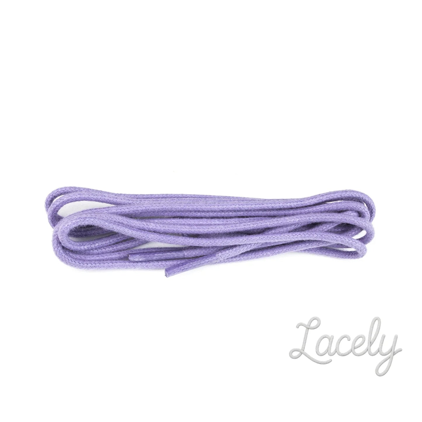 Lilac Round wax Laces