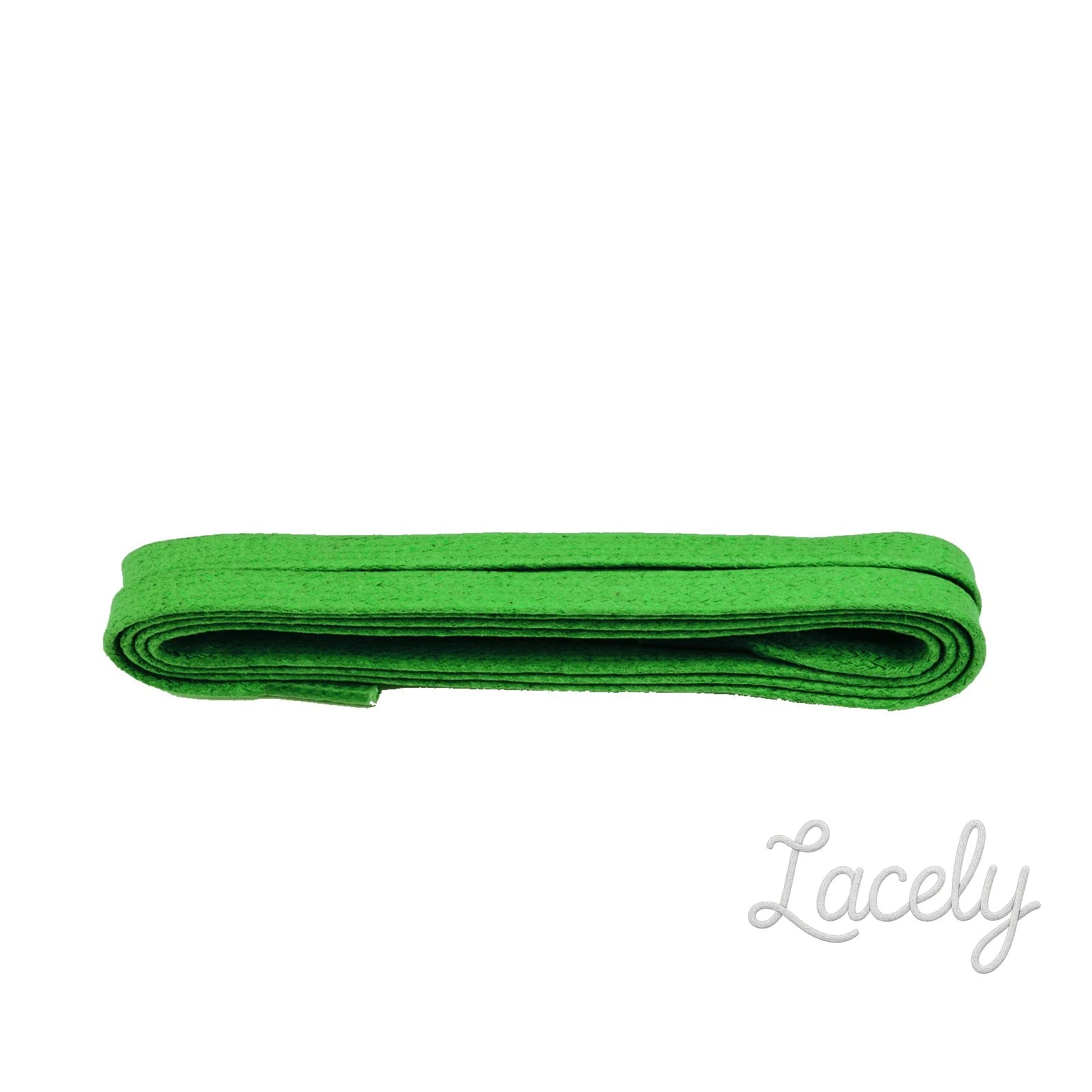 Jade 5mm Flat Waxed Laces