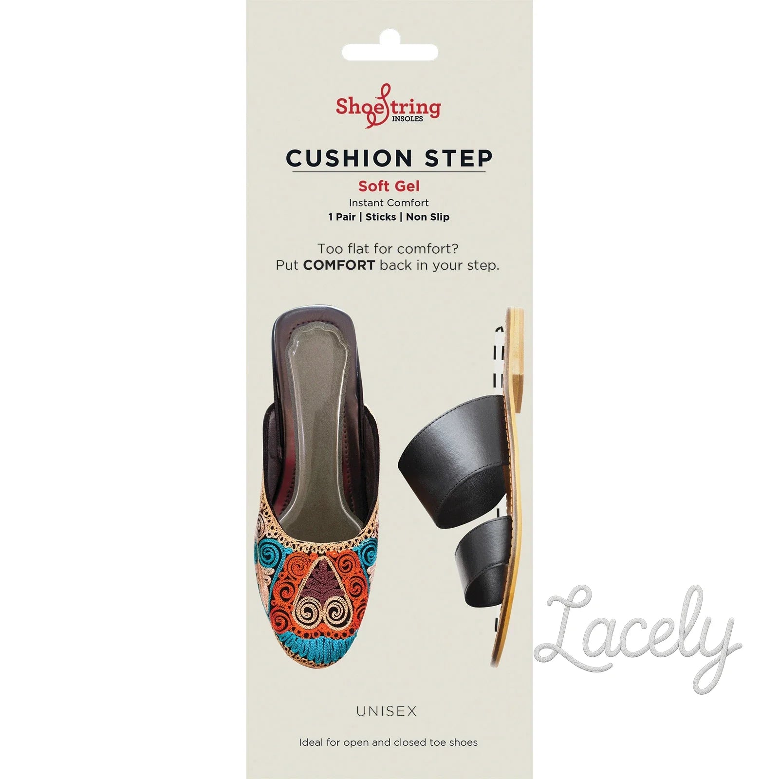 Shoe String Cushion Step Insoles