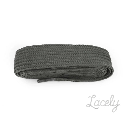 Crazy Grey Laces 1 pair - 114cm
