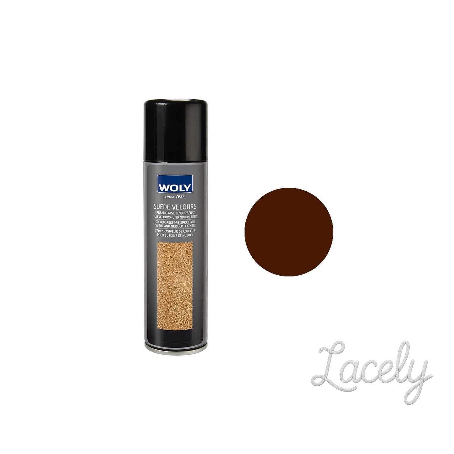 Woly Suede Dk Brown 250ml Spray