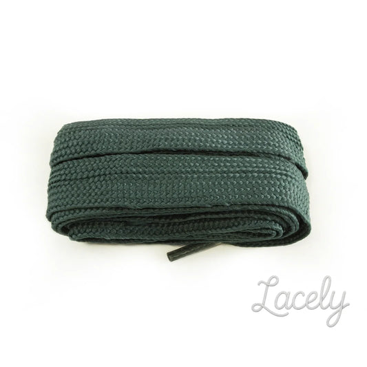 Crazy Green Wide Laces 1 pair - 140cm