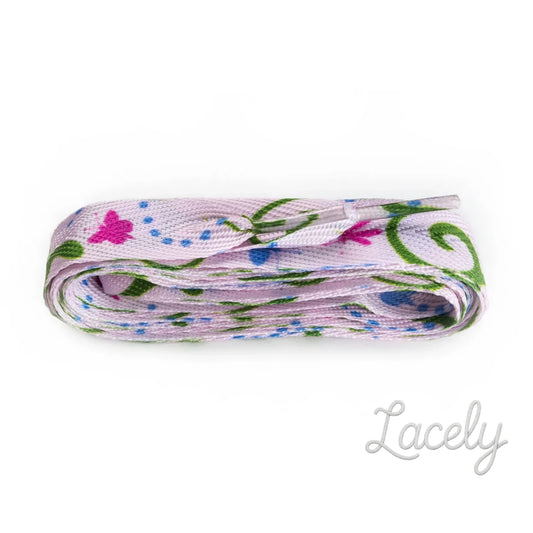 Fashion Paisley Wide Laces 1 pair - 100cm