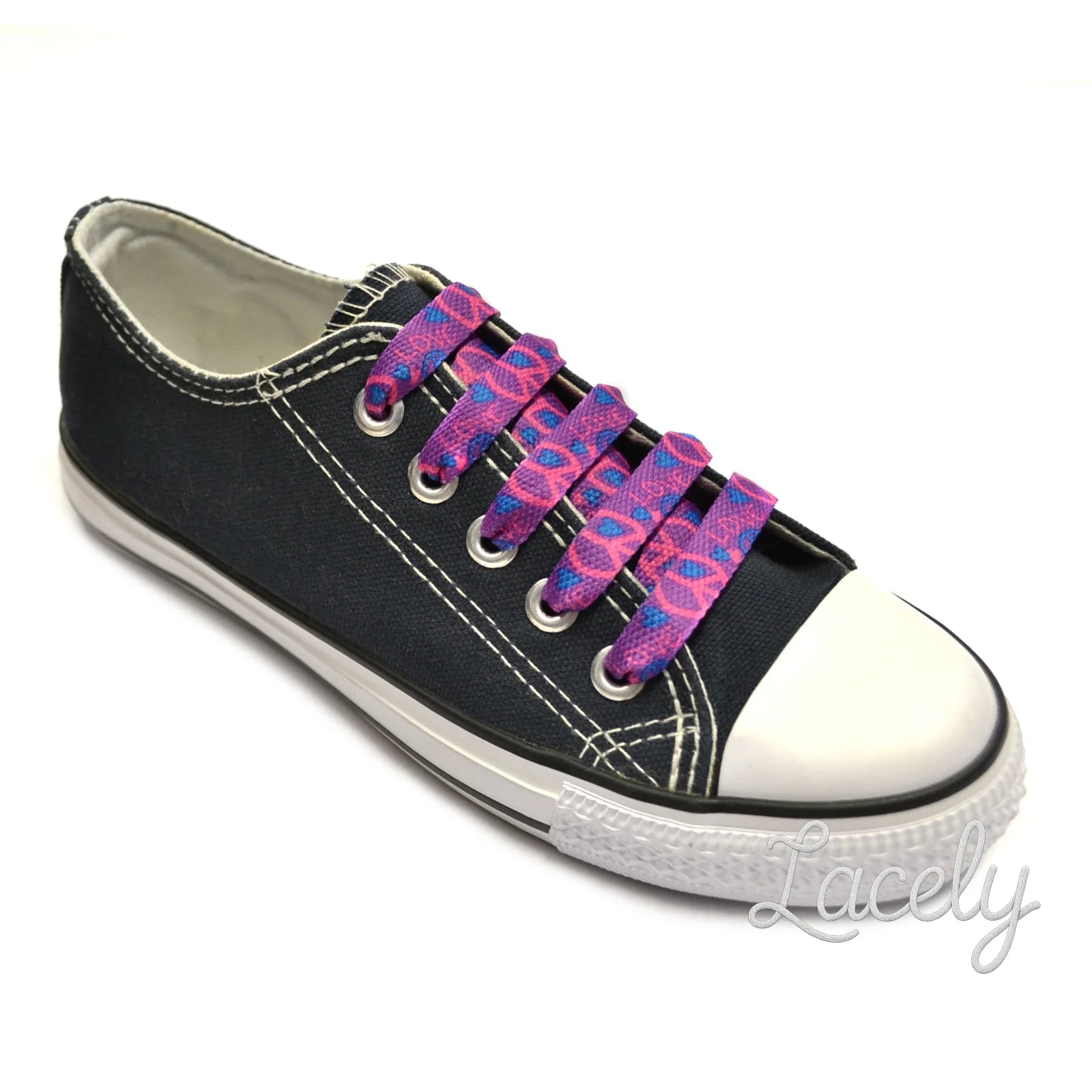 Fashion Peace & Love Laces 1 pair - 100cm