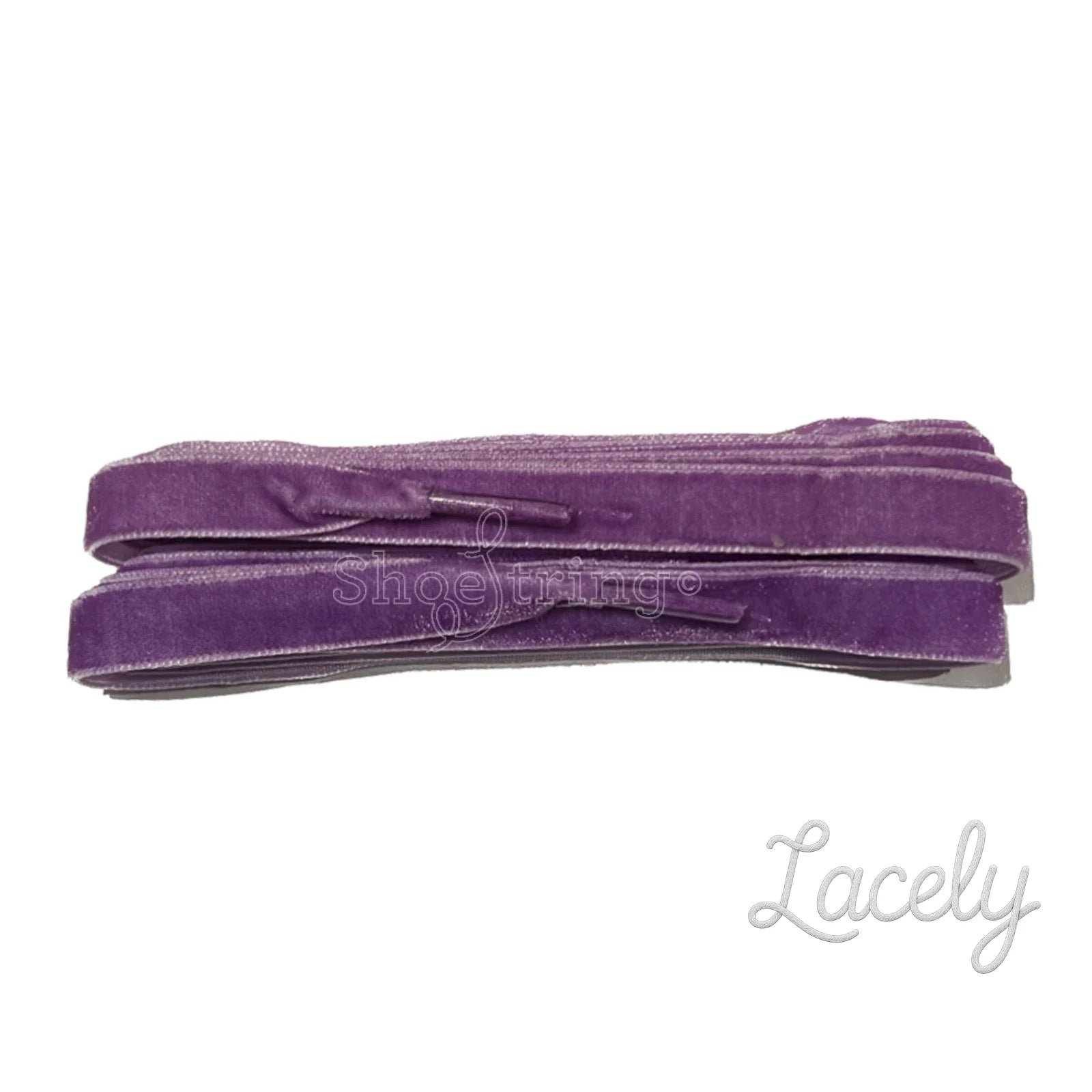 Velvet Lilac Purple Laces - 100cm