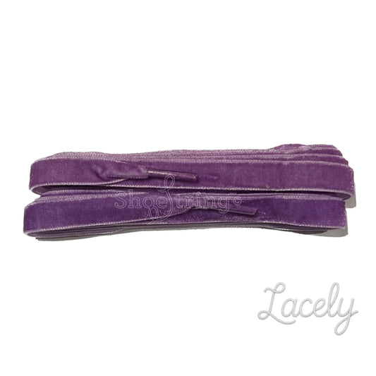Velvet Lilac Purple Laces - 100cm