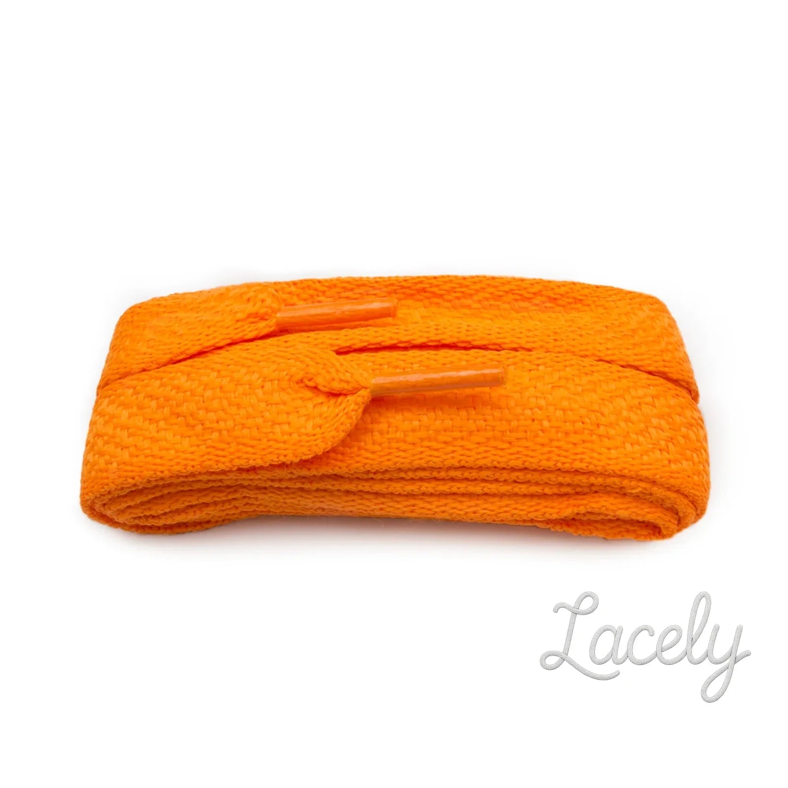 Florescent Orange Supremes Laces 1 pair - 114cm