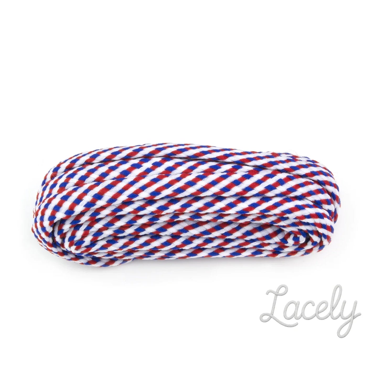 Hiking Red/White/Blue Flat Laces - 140cm