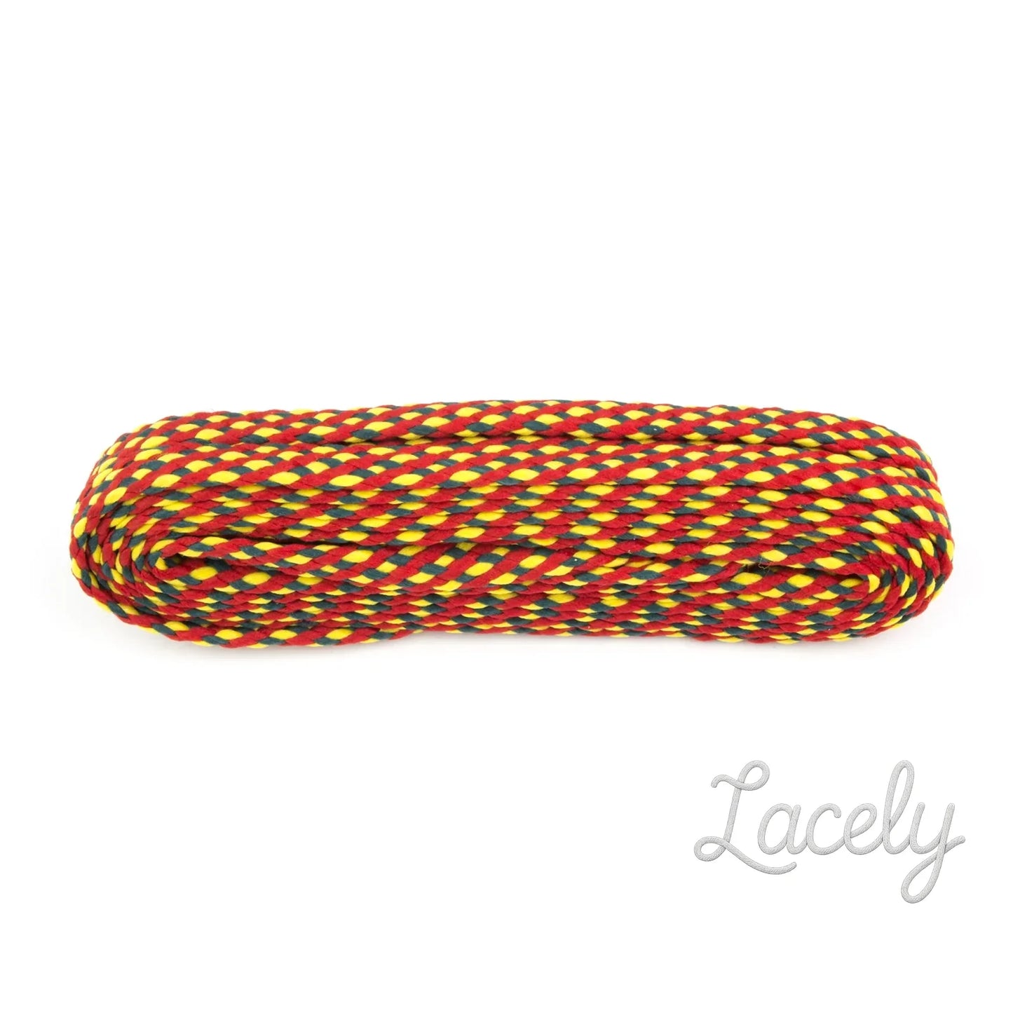 Hiking 1Red/Yell/Grn Flat Laces - 140cm